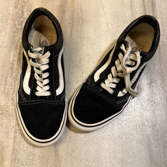 Vans Shoes - Vans Black and White Athletic Shoes